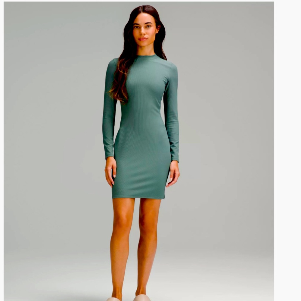 Lululemon Ribbed Long sleeve Dress